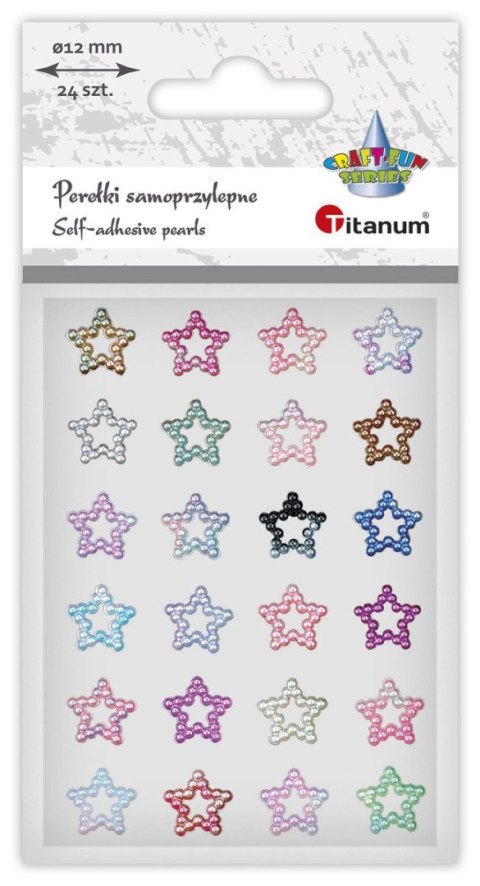 Kryształki Craft-Fun Series gwiazdki mix Titanum (24MH0316)