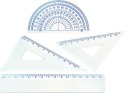 Komplet geometryczny 4 el. Titanum (KS9012)