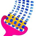 Pędzel Craft-Fun Series wałki ze wzorem Titanum (22CH0827-3)