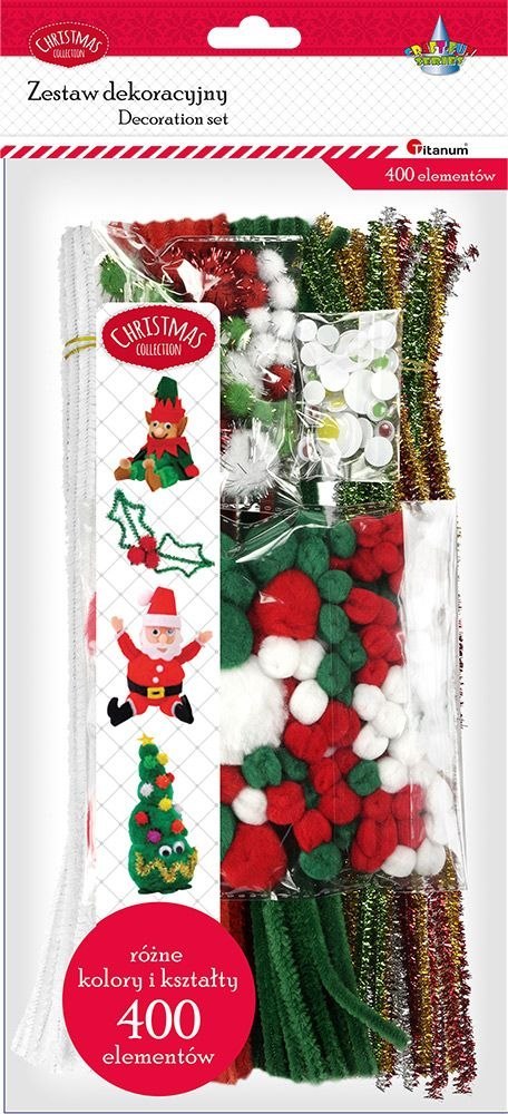 Zestaw kreatywny Craft-Fun Series 400 el. Titanum (149510)