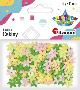 Cekiny Craft-Fun Series kwiatki mix 14g Titanum (CK053)