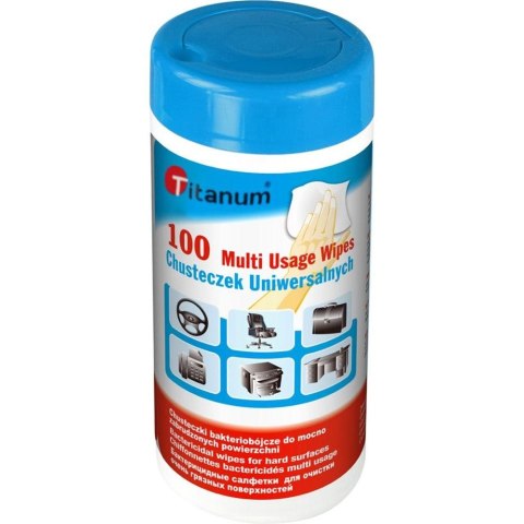 Chusteczki uniwersalne 100 szt Titanum Chusteczki uniwersalne 100 szt Titanum