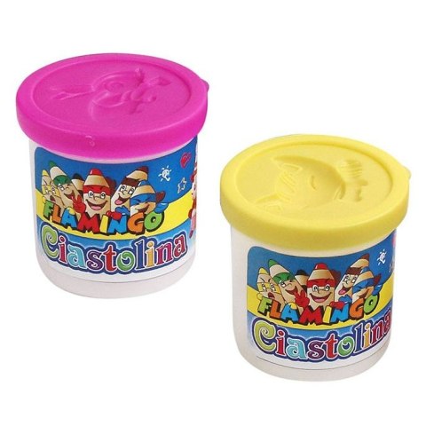 Ciastolina 6 kol. 300g Flamingo (334699) Ciastolina 6 kol. 300g Flamingo (334699)