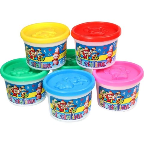 Ciastolina 6 kol. 420g Flamingo (3632) Ciastolina 6 kol. 420g Flamingo (3632)
