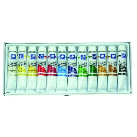 Farba akrylowa kolor: mix 12ml Firster (FAC-121) Farba akrylowa kolor: mix 12ml Firster (FAC-121)