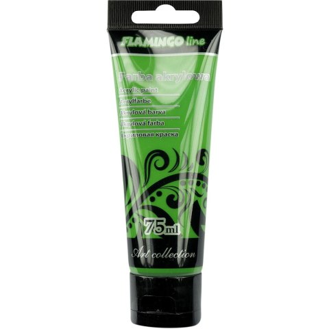 Farba akrylowa Fluo kolor: zielony 75ml Flamingo Line (109) Farba akrylowa Fluo kolor: zielony 75ml Flamingo Line (109)