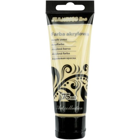 Farba akrylowa kolor: beżowy 75ml Flamingo Line (015) Farba akrylowa kolor: beżowy 75ml Flamingo Line (015)