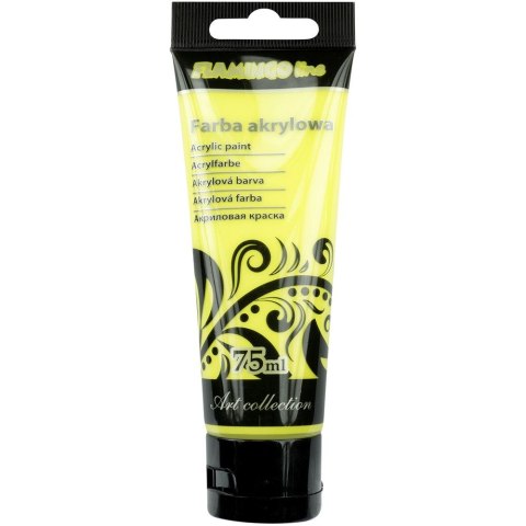 Farba akrylowa kolor: cytrynowy 75ml Flamingo Line (003) Farba akrylowa kolor: cytrynowy 75ml Flamingo Line (003)