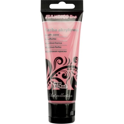 Farba akrylowa kolor: czerwony jasny 75ml Flamingo Line (023) Farba akrylowa kolor: czerwony jasny 75ml Flamingo Line (023)