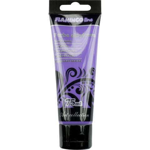 Farba akrylowa kolor: fioletowy 75ml Flamingo Line (040) Farba akrylowa kolor: fioletowy 75ml Flamingo Line (040)