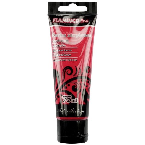 Farba akrylowa kolor: karminowy 75ml Flamingo Line (032) Farba akrylowa kolor: karminowy 75ml Flamingo Line (032)