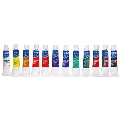 Farba olejna kolor: mix 12ml 12 kolor. Flamingo Line Farba olejna kolor: mix 12ml 12 kolor. Flamingo Line