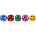 Magnes smiley okrągły mix śr. 29mm Titanum (T-025051) 10 sztuk