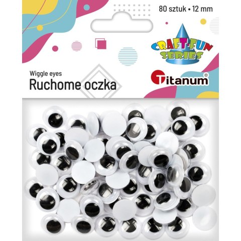 Oczka Craft-Fun Series 12mm 80 szt Titanum (O004) Oczka Craft-Fun Series 12mm 80 szt Titanum (O004)