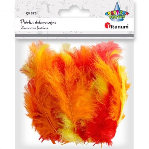 Piórka Craft-Fun Series mix 50 szt Titanum (210039) Piórka Craft-Fun Series mix 50 szt Titanum (210039)