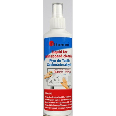 Płyn czyszczący do tablic 250ml Titanum Płyn czyszczący do tablic 250ml Titanum