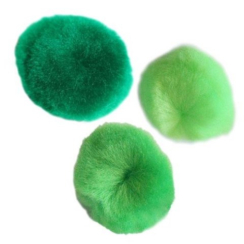 Pompony Craft-Fun Series zielony 30 szt Titanum (283065) Pompony Craft-Fun Series zielony 30 szt Titanum (283065)
