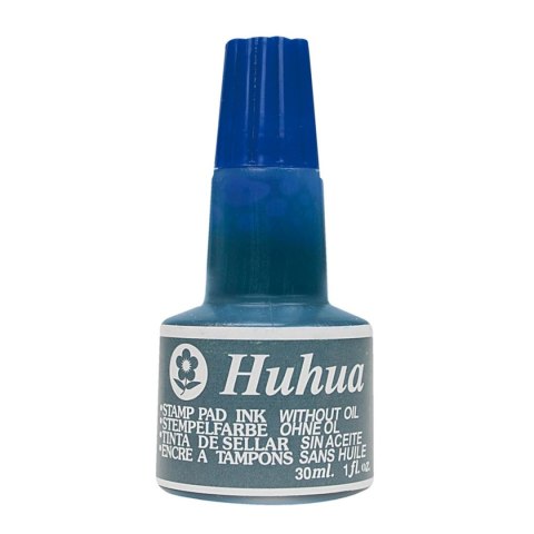 Tusz do stempli kolor: niebieski 30ml Titanum Tusz do stempli kolor: niebieski 30ml Titanum