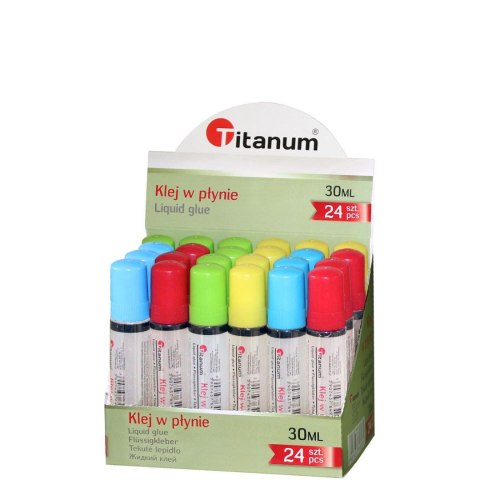 Klej w płynie 30ml Titanum (30P) Klej w płynie 30ml Titanum (30P)