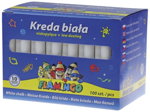 Kreda kolor: biała 100 szt Flamingo (58QW100) Kreda kolor: biała 100 szt Flamingo (58QW100)