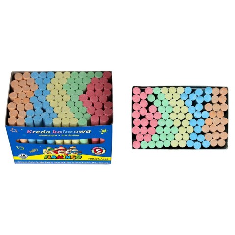 Kreda kolor: mix 100 szt Flamingo (58QW100) Kreda kolor: mix 100 szt Flamingo (58QW100)