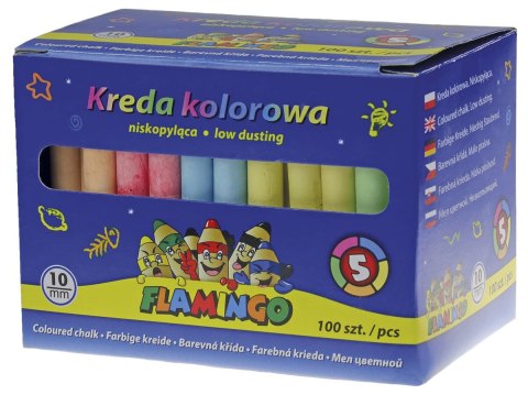 Kreda kolor: mix 100 szt Flamingo (58QW100) Kreda kolor: mix 100 szt Flamingo (58QW100)