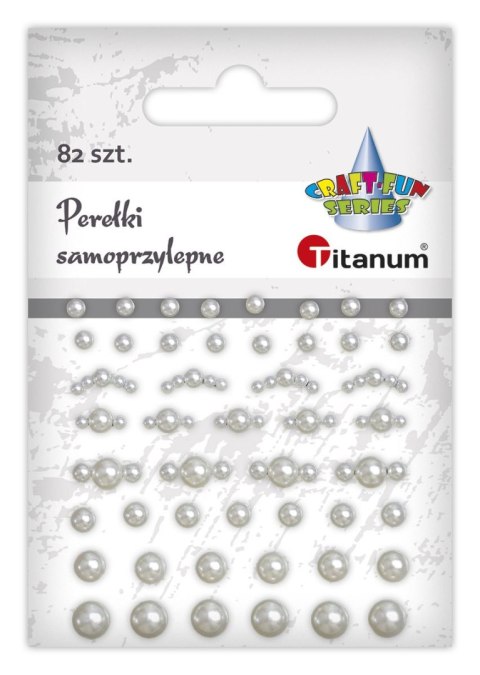 Kryształki Craft-Fun Series 82 sztuki perłowy Titanum (23mH03161) Kryształki Craft-Fun Series 82 sztuki perłowy Titanum (23mH03161)