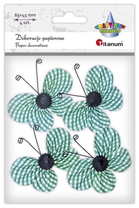 Ozdoba papierowa Craft-Fun Series motyle 3D Titanum (22YX0825-6B) Ozdoba papierowa Craft-Fun Series motyle 3D Titanum (22YX0825-6B)