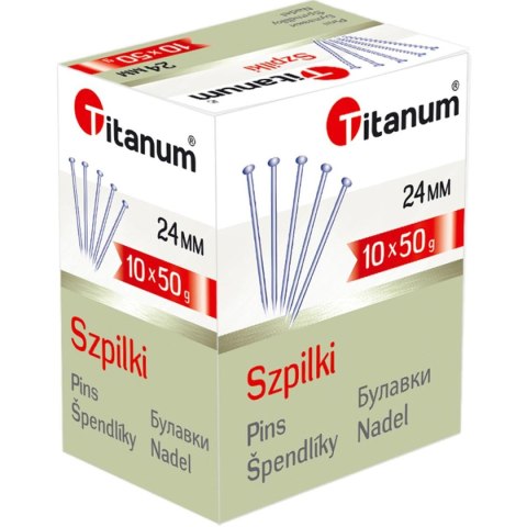 Szpilki 24 mm Titanum Szpilki 24 mm Titanum