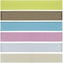 Wstążka Craft-Fun Series 2324015-A 6 kolorów 10x2 [mm x m] mix Titanum (1cmx2m)