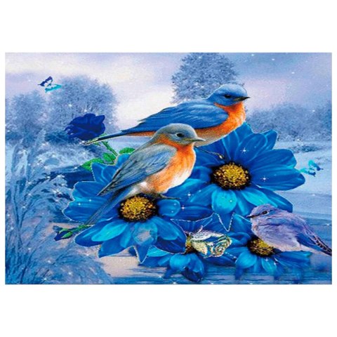 Zestaw kreatywny Diamentowa mozaika 30x40cm Ptaszki Flamingo Line (TMW25273) Zestaw kreatywny Diamentowa mozaika 30x40cm Ptaszki Flamingo Line (TMW25273)
