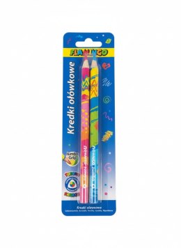Kredki Jumbo Tęczowe 4kol