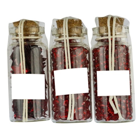 Kryształki Craft-Fun Series koraliki czerwone Titanum (363218)