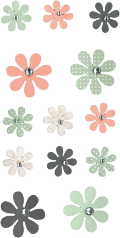 Naklejka (nalepka) Craft-Fun Series Kwiaty Titanum (22LJ0828-1)