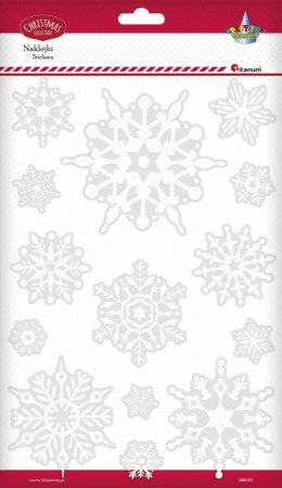 Naklejka (nalepka) Craft-Fun Series Śniezynki Titanum (CMS-008)
