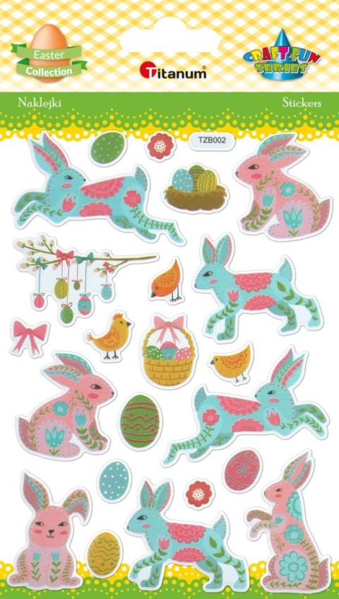 Naklejka (nalepka) Craft-Fun Series Wielkanoc Titanum (TZB-2)