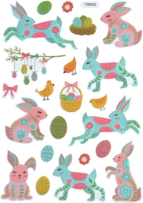 Naklejka (nalepka) Craft-Fun Series Wielkanoc Titanum (TZB-2)