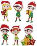 Naklejka (nalepka) Craft-Fun Series elfy Mikołaja Titanum (22XZ0317-2)