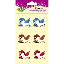 Naklejka (nalepka) Craft-Fun Series ptaszki Titanum (D-25)