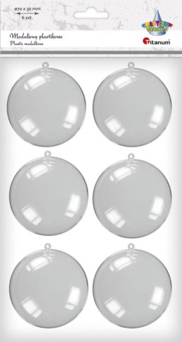 Ozdoba akrylowa Craft-Fun Series medalion 70mm Titanum