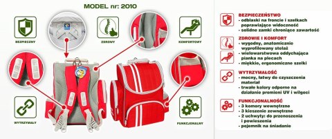 Plecak Fans 2010 czerwony Tiger (2010)