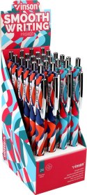 Długopis olejowy Fashion K38 niebieski 0,7mm Vinson
