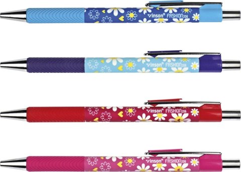 Długopis olejowy daisy 206 niebieski 0,7mm Vinson Długopis olejowy daisy 206 niebieski 0,7mm Vinson