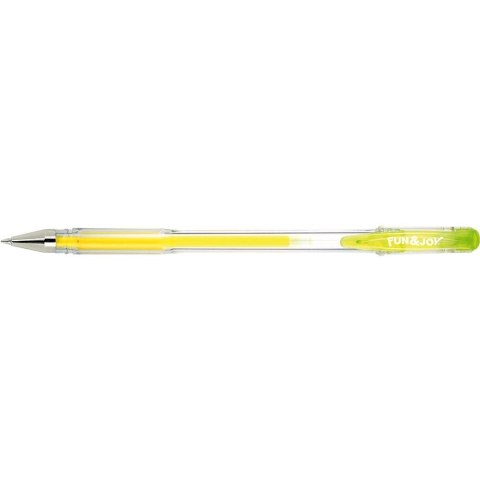 Długopis żelowy fluorescencyjny mix 0,8mm Fun&Joy (FJ-G06F) Długopis żelowy fluorescencyjny mix 0,8mm Fun&Joy (FJ-G06F)