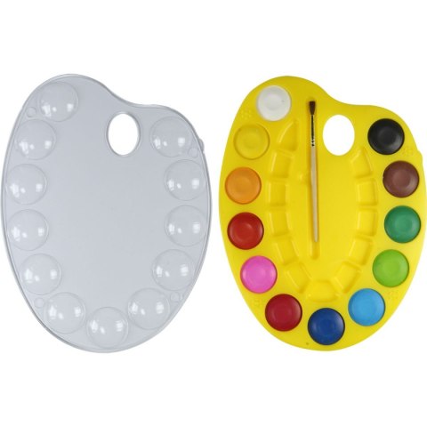 Farby akwarelowe w paletce 12 kolor. Fun&Joy (FJ-12K30PAL) Farby akwarelowe w paletce 12 kolor. Fun&Joy (FJ-12K30PAL)