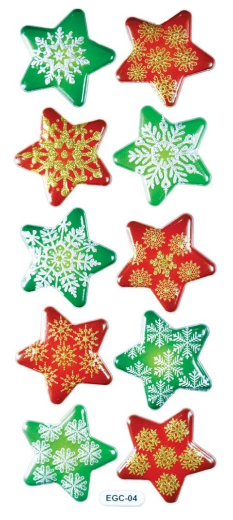 Naklejki świąteczne Craft-Fun Series Boże Narodzenie Gwiazdki Titanum (EGC-04) Naklejki świąteczne Craft-Fun Series Boże Narodzenie Gwiazdki Titanum (EGC-04)