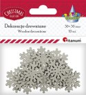 Ozdoba drewniana Craft-Fun Series Śnieżynki Titanum (WDC855)
