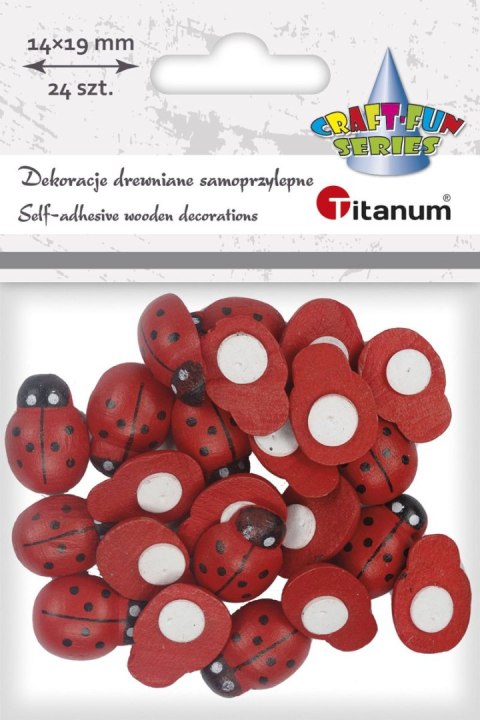 Ozdoba drewniana Craft-Fun Series biedronki Titanum (EE16) Ozdoba drewniana Craft-Fun Series biedronki Titanum (EE16)