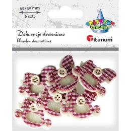 Ozdoba filcowa Craft-Fun Series konik na biegunach 3D Titanum (EA417)