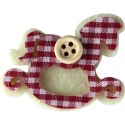 Ozdoba filcowa Craft-Fun Series konik na biegunach 3D Titanum (EA417)
